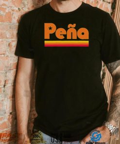 Houston Astros 2023 Jeremy Peña Text Shirt – Show Your Support!