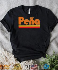 Jeremy Peña Houston Astros text 2023 shirt