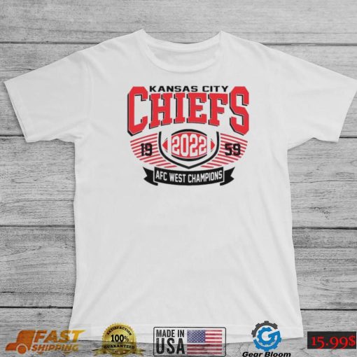 Kansas City Chiefs 2022 Afc West Champions Shirt