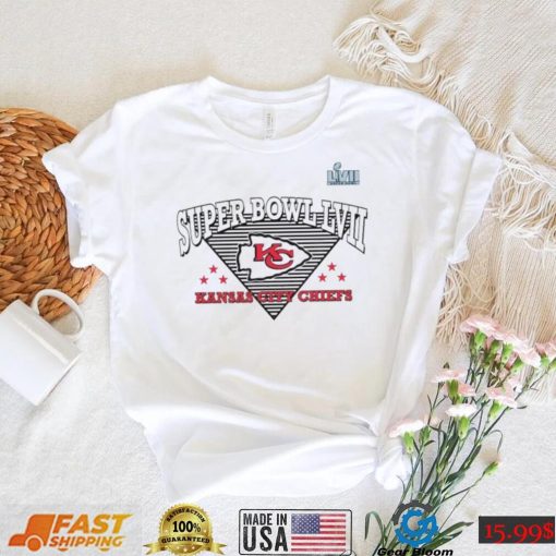 Kansas City Chiefs Football Super Bowl Lvii Triangle Strategy Shrit