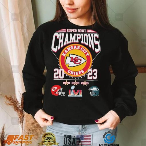 Kansas City Chiefs Super Bowl Champions 1970 2020 2023 Shirt