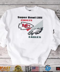 Kansas City Chiefs Vs Philadelphia Eagles Super Bowl 2023 Shirt