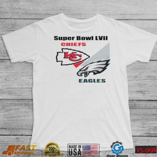 Kansas City Chiefs Vs Philadelphia Eagles Super Bowl 2023 Shirt