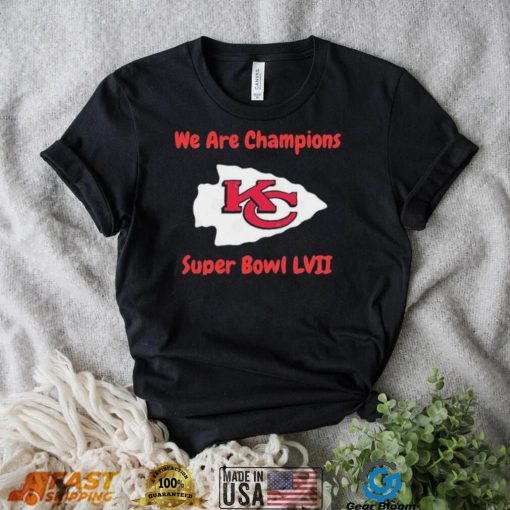 Kansas City Chiefs We Are Champions Super Bowl LVII Shirt