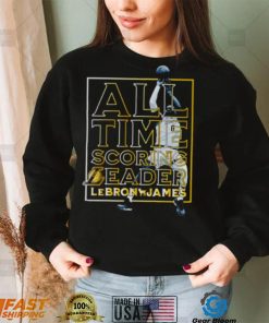 LeBron James Los Angeles Lakers NBA All Time Scoring Record shirt