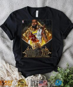 Lebron James Scoring King NBA All Time Leading Scorer Shirt