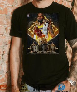 Lebron James Scoring King NBA All Time Leading Scorer Shirt