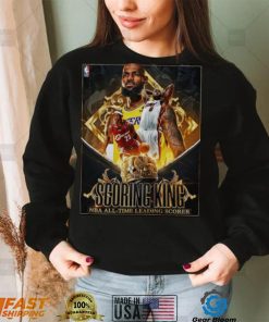 Lebron James Scoring King NBA All Time Leading Scorer Shirt