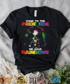 Lgbt Star Wars Darth Vader Skull Shirt Pride Side Rainbows Shirt