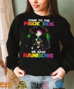 Lgbt Star Wars Darth Vader Skull Shirt Pride Side Rainbows Shirt