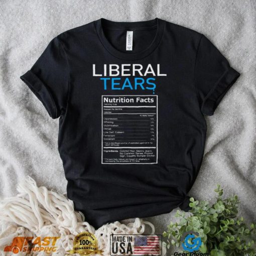 Liberal Tears T Shirt Anti Liberal Pro Trump Republican T Shirt
