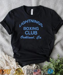 Lightning’s boxing club oakland ca T shirt