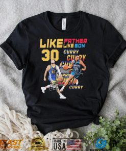 Like Father Like Son 30 Curry T Shirt