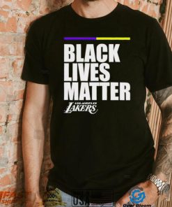 Los Angeles Lakers black lives matter T shirt