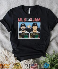 MLB Jam Houston Astros Jose Altuve & Alex Bregman Shirt