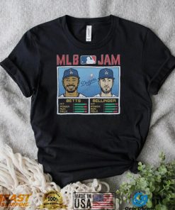 MLB Jam Los Angeles Dodgers Mookie Betts & Cody Bellinger Shirt