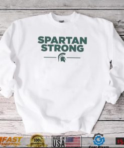 Michigan Spartan Strong Msu Shirt