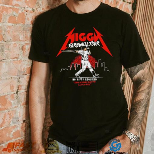 Miguel Cabrera Detroit Tigers Farewell Tour T-Shirt – No Gifts Needed, They Gave Me Plenty of Hits!