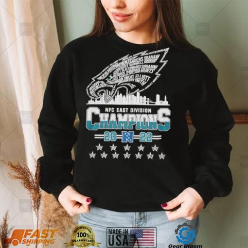 NFC East division champions 2022 Philadelphia Eagles shirt