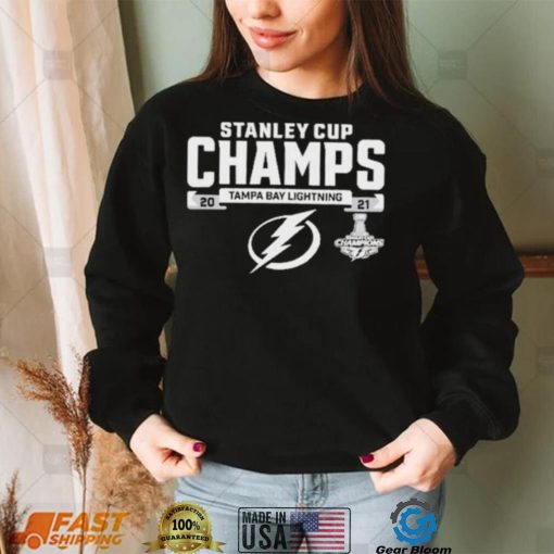 Official Tampa Bay Lightning Stanley Cup Champions 2021 Shirt