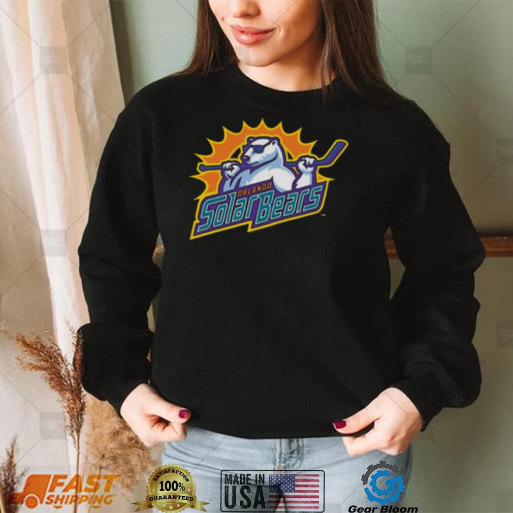 Orlando Solar Bears Logo T Shirt Orlando Solar Bears Logo T Shirt