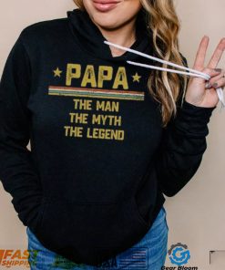 Papa the man the myth the legend vintage Father’s Day T shirt