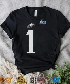 Philadelphia Eagles Jalen Hurts Nike Black Super Bowl LVII 2023 shirt