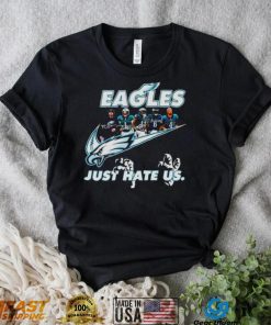 Philadelphia Eagles Nike just hate us team signature shirt