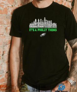 Philadelphia Eagles team name skyline It’s a Philly thing 2023 shirt