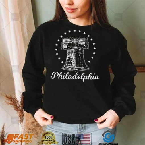 Philadelphia T Shirt Novelty Liberty Bell Trendy State Pride T Shirt