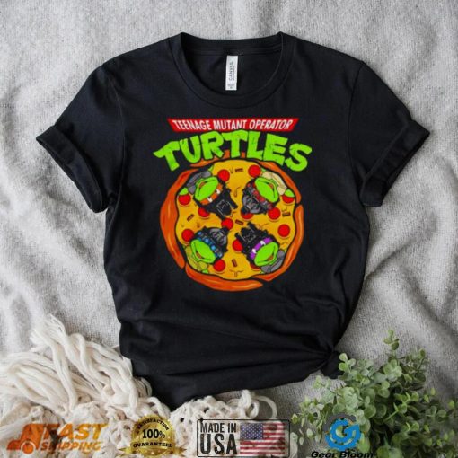 Pizza Teenage Mutant Operator Turtles shirt