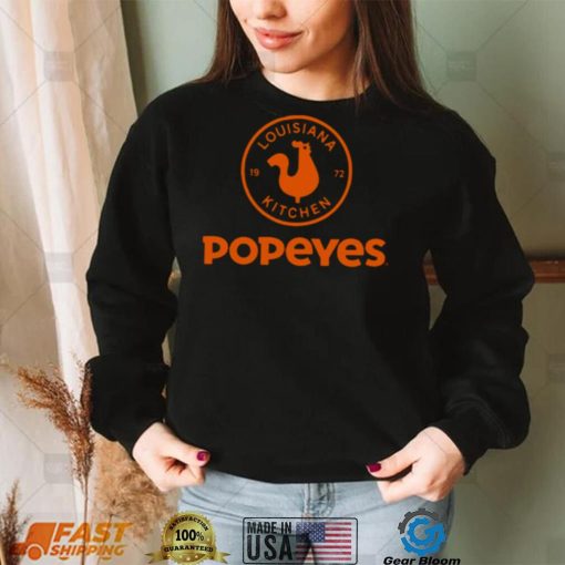 Popeyes Logo With Symbol 2019 shirt