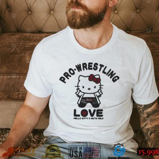 Keiji Muto Hello Kitty Pro Wrestling Love T-Shirt