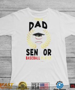 Proud Dad Of A 2023 Senior Vintage Baseball Sport Shirt