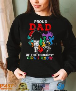 Tough Girl Dad Gift T-Shirt – Perfect Father’s Day Present for Proud Dads