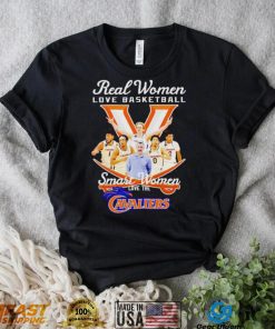 Real women love basketball smart women love the Virginia Cavaliers shirt