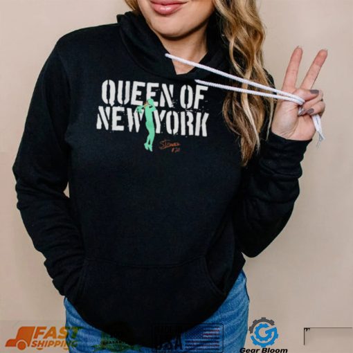 Sabrina Ionescu Queen of NY signature T shirt