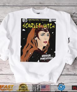 Scarlet Witch Mirror Dimension Comic T-Shirt – Marvel Superhero Apparel