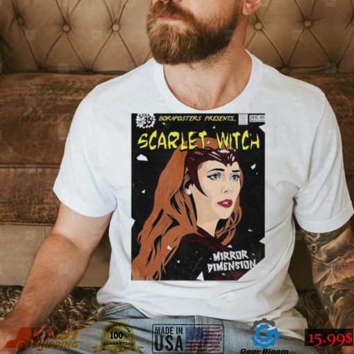 Scarlet Witch Mirror Dimension Comic T-Shirt – Marvel Superhero Apparel