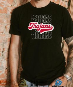 Script Trojans logo 2023 shirt