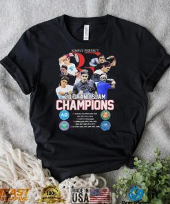 Simply Perfect 20 Grand Slam Champions Roger Federer Signature Shirt