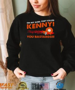 South Park Oh My God They Killed Kenny You Bastards Cartoon T-Shirt
