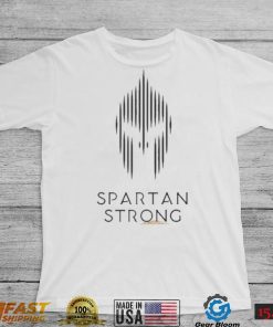 Michigan State Spartans Blurry Helmet Support T-Shirt