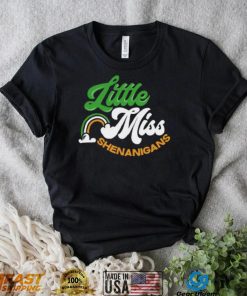 St’ Patrick’s Day little miss Shenanigans T shirt
