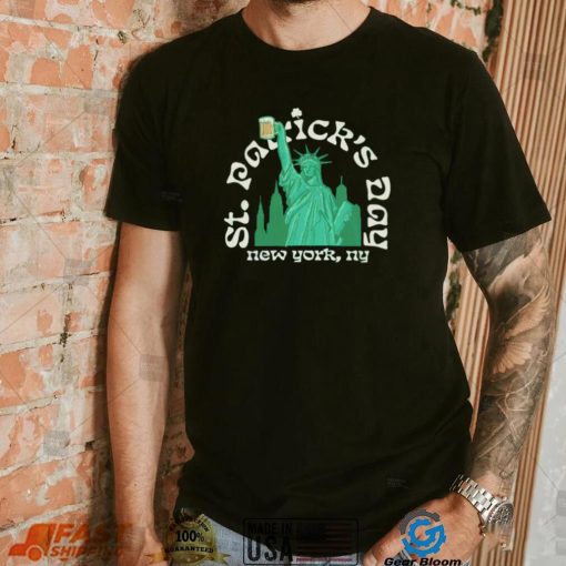 New York St. Patrick’s Day Liberty Beer T-Shirt | Perfect for Celebrating!