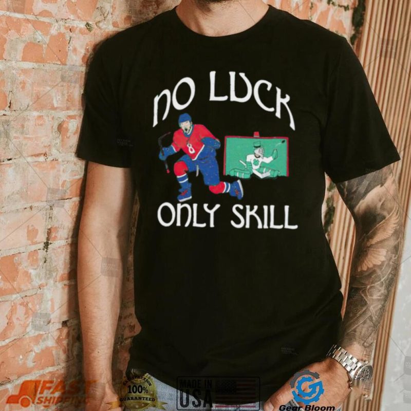 Alexander Ovechkin Washington Capitals No Luck Only Skill St. Patrick’s Day T-Shirt