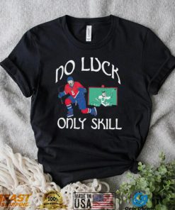 St. Patrick’s Day Alexander Ovechkin Washington Capitals no luck only skill shirt