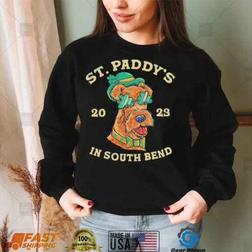 2023 St. Patrick’s Day Notre Dame Fighting Irish Mascot St. Paddy’s South Bend T-Shirt