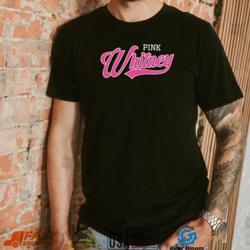 2023 St. Patrick’s Day Pink Whitney Clover Logo T-Shirt