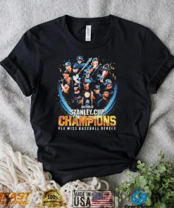 Stanley Cup Champions Ole Miss Baseball Rebels Shirt